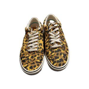 Vans Comfycush Leopard Old Skool Sneakers Size Mens 9.5 Womens 11